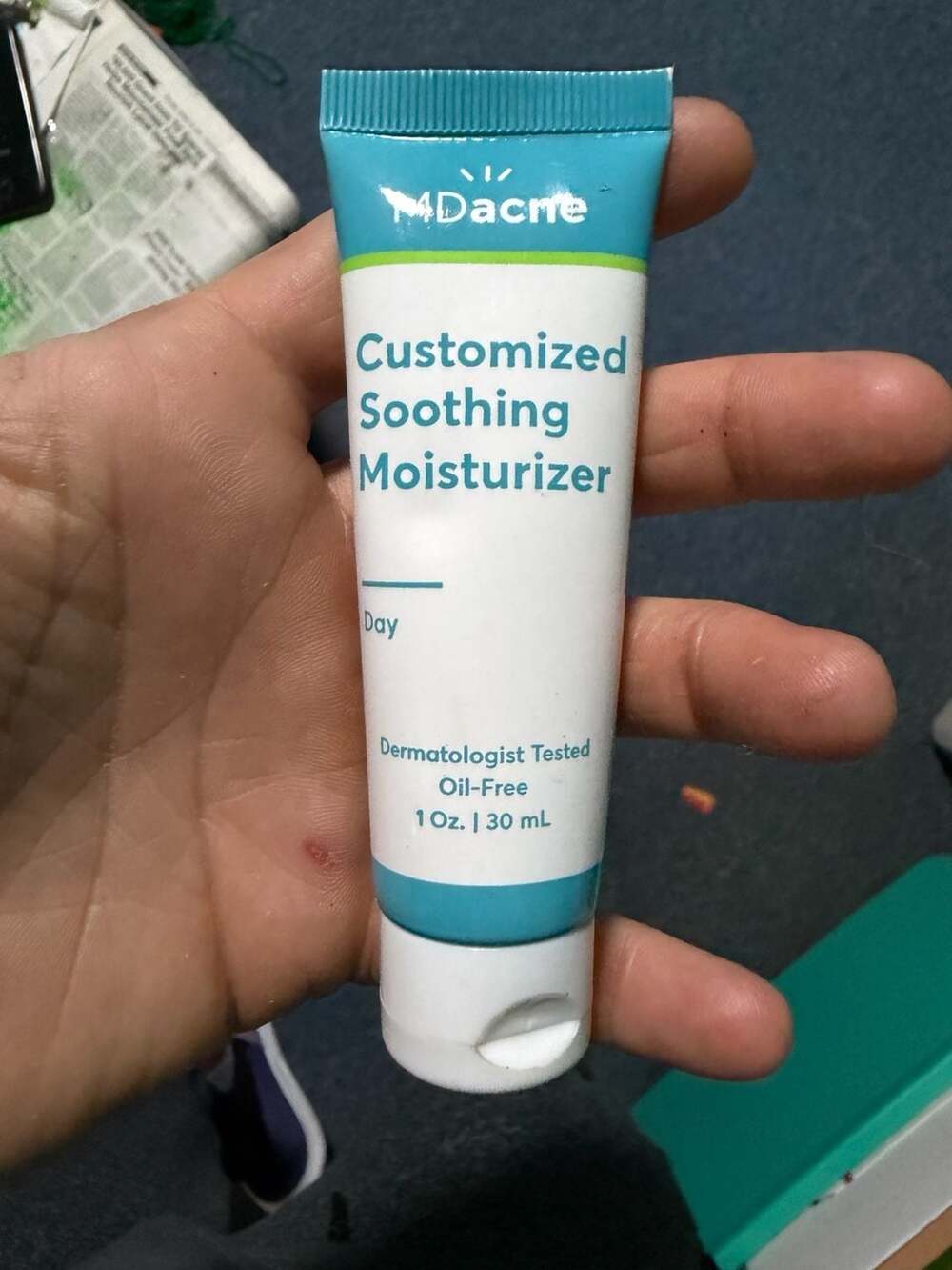 MDAcne Treatment Kit Customized Treatment Cream, Hydrating Cleanser and Cream